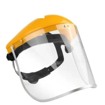 Casque Visière Mobile Jaune
