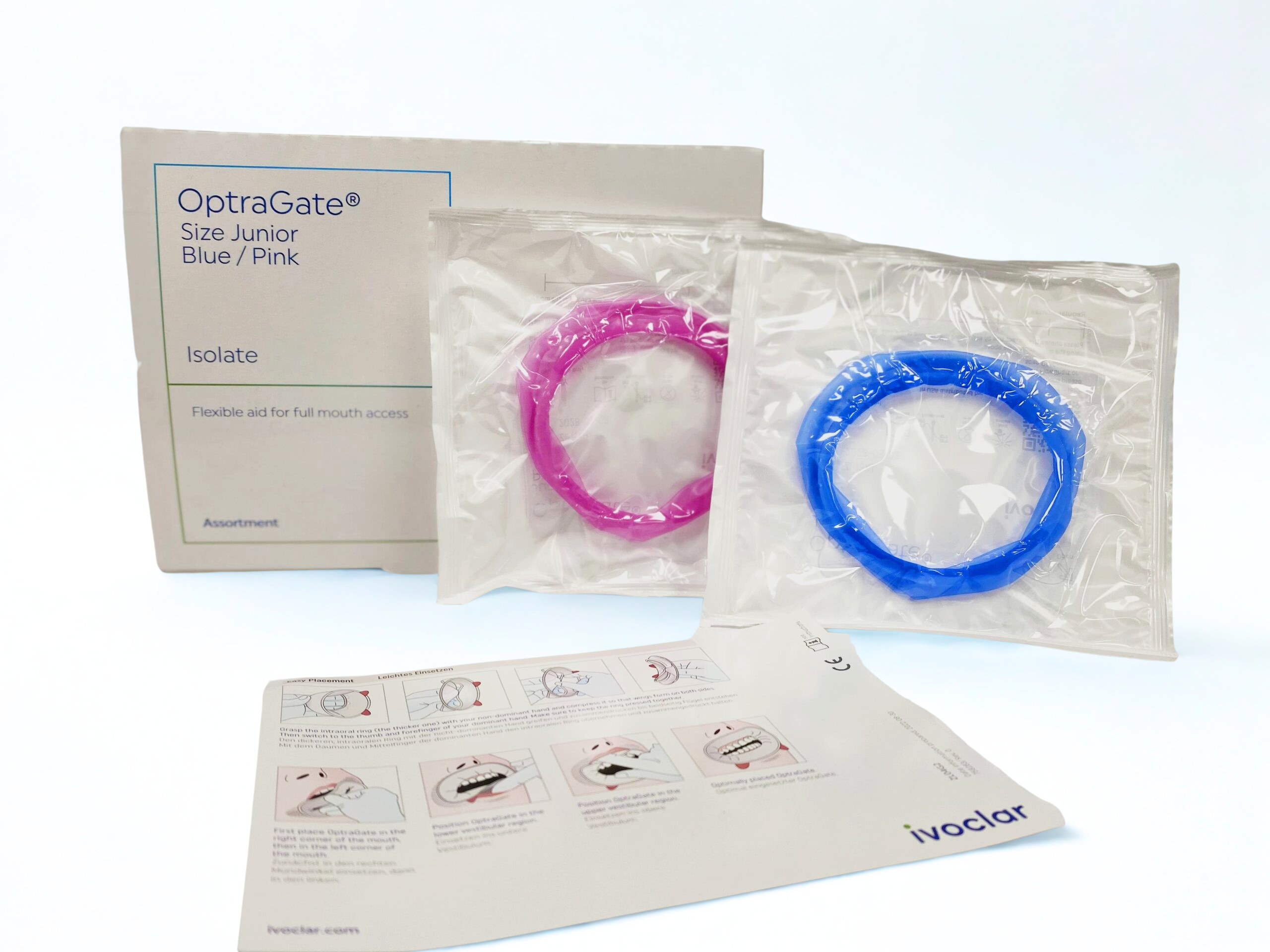 OptraGate – Bleu & Pink (Boite 40 pcs)