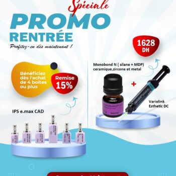 Monobond N (Flacon de 5g) + Variolink Esthetic DC (recharge)